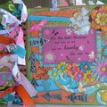 Collage paper bag album Little blessings