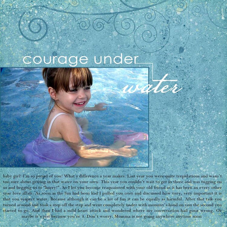 courage under water