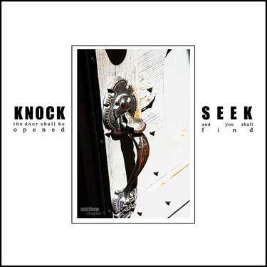 knock &amp; seek