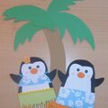 penguin paper piecing set