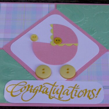 Congratulations Baby Card