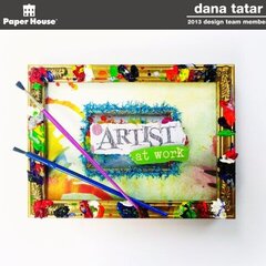 Artist At Work Frame - Paper House Productions