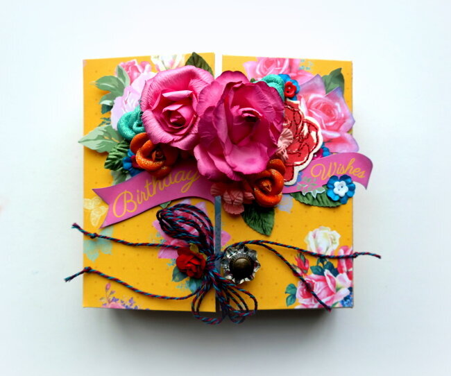 Birthday Wishes Gate Fold Journal - C&#039;est Magnifique