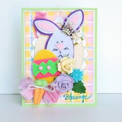 Easter Blessings Card - Gecko Galz