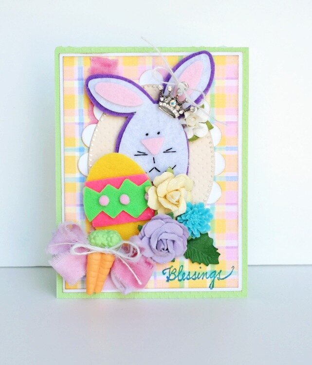 Easter Blessings Card - Gecko Galz