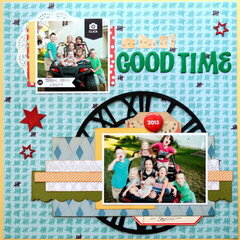 One Heck of a Good Time - Tando Creative Chipboard