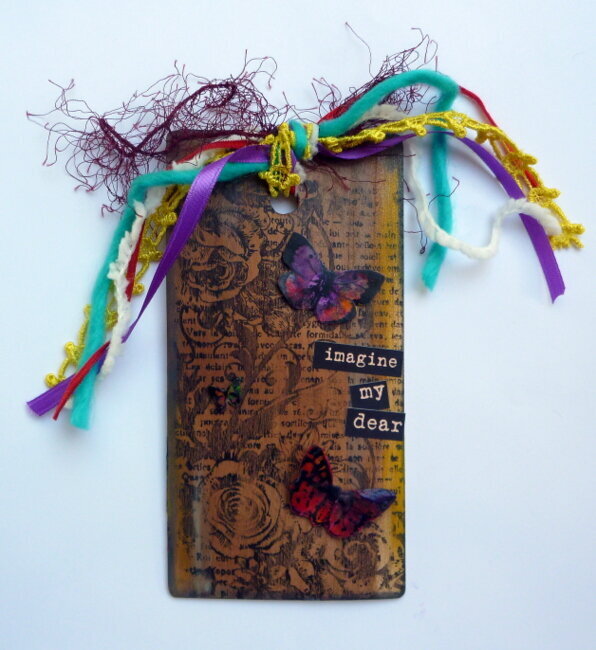Melted Paper Crafter Crayon Tag - Faber-Castell GDT