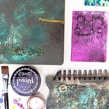 Lesson 10 - Creative Ways to Create a Layered Paint Texture | Mixed Media Basics with May Flaum