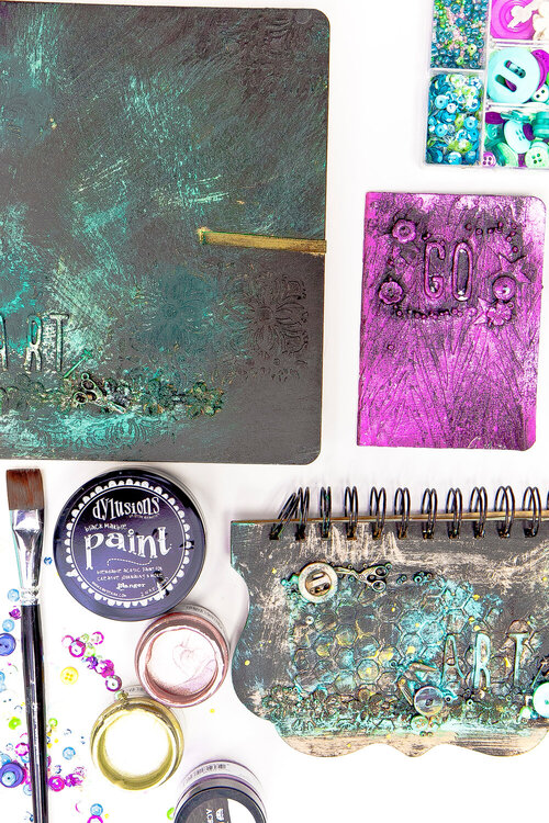 Lesson 10 - Creative Ways to Create a Layered Paint Texture | Mixed Media Basics with May Flaum
