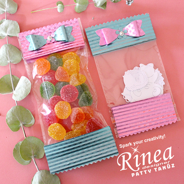 Candy Favor Bags with Rinea Foils...