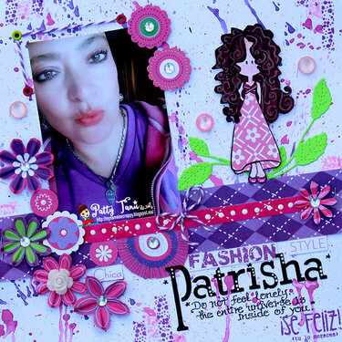 Layout Patrisha & Patrisha Stamps