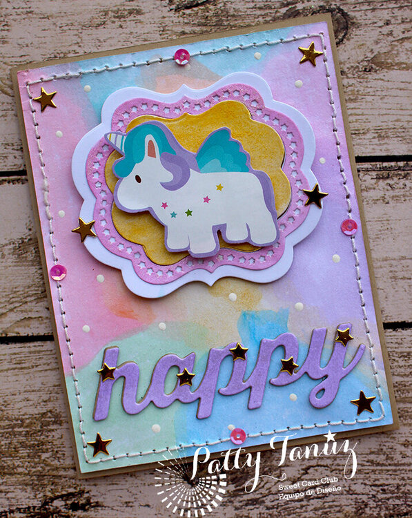 HAPPY UNICORN CARD