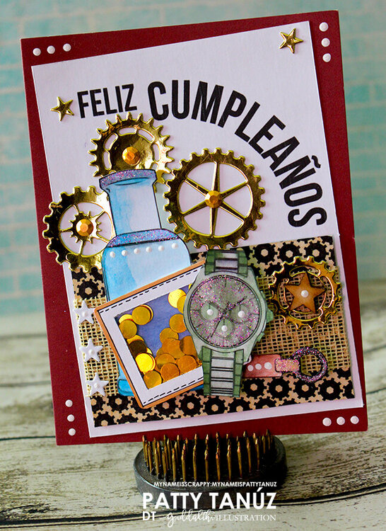 FELIZ CUMPLEAOS CARD