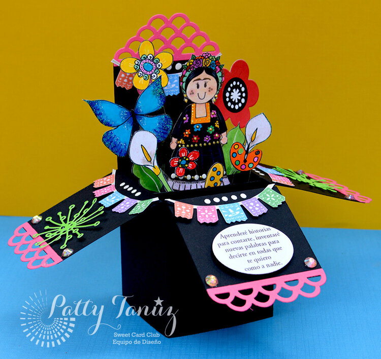 FRIDA TEHUANA CARD by PATTY TANZ