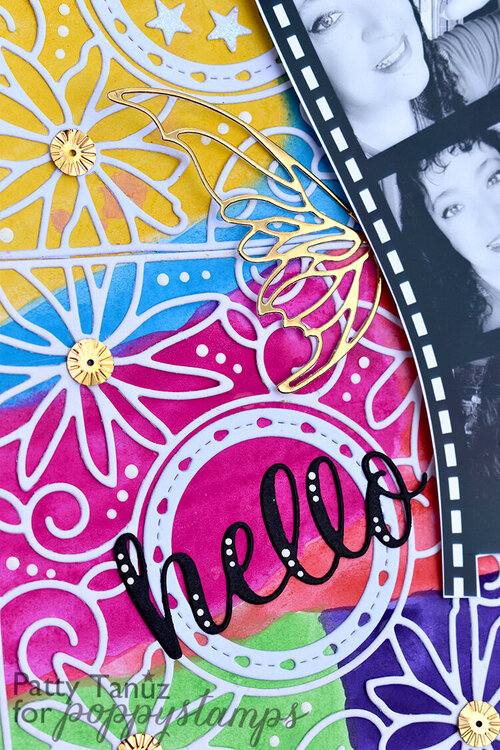 LAYOUT HELLO WITH POPPYSTAMPS!!!