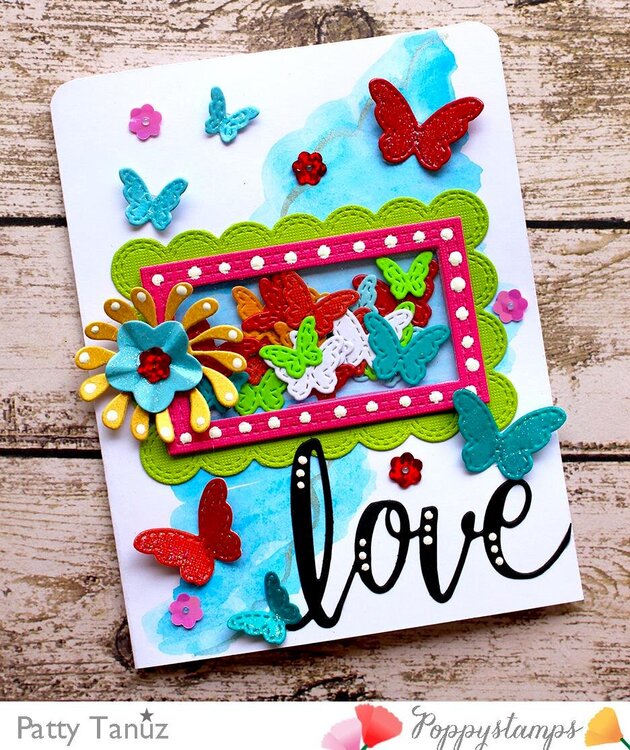 Love Butterfly Card