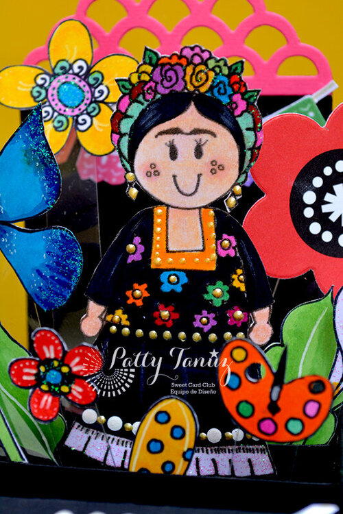 FRIDA TEHUANA CARD by PATTY TANZ