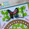 HOLA CARD WITH BUTTERFLIES