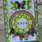 HOLA CARD WITH BUTTERFLIES