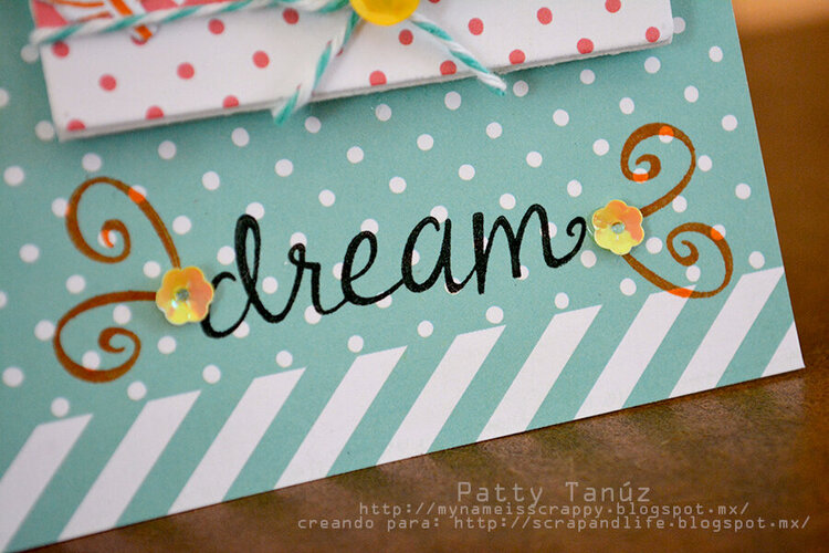 DREAM CARD WITH LAWN FAWN...