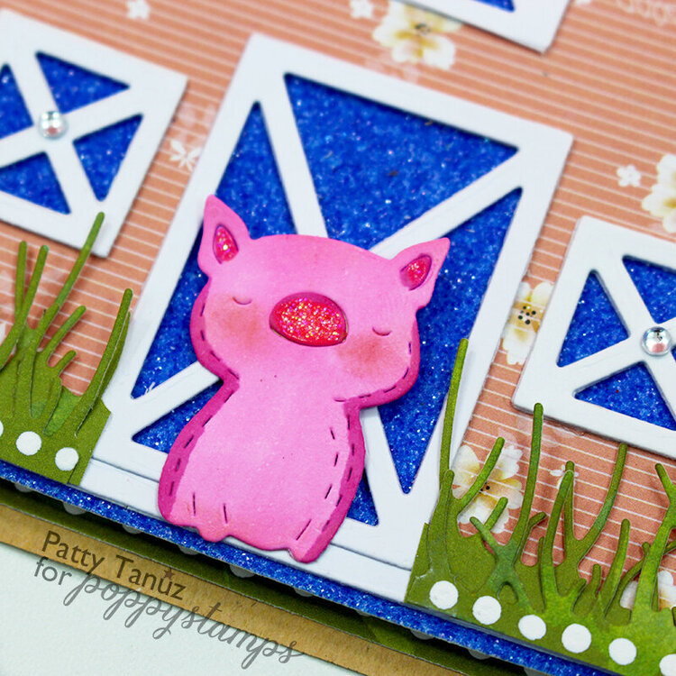 Hugs Card with Poppystamps!