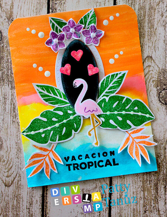 Flemish Verano Tropical Card