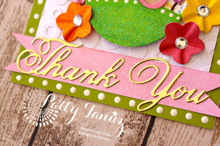 Thank You (Easter Card with Poppystamps)