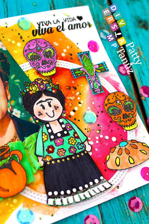 Frida Kahlo Layout!
