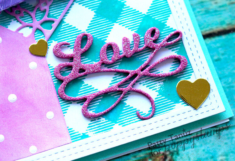 LOVE WITH POPPYSTAMPS AND DIES