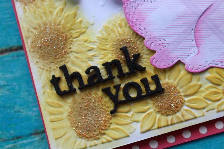 THANK YOU CARD with POPPYSTAMPPS