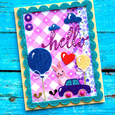 HELLO KIDS CARD