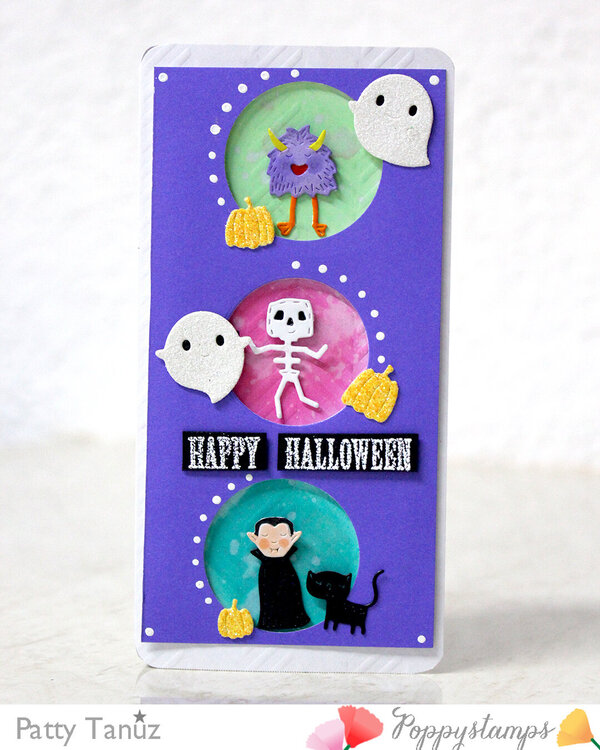 Slim Line Card: Happy Halloween