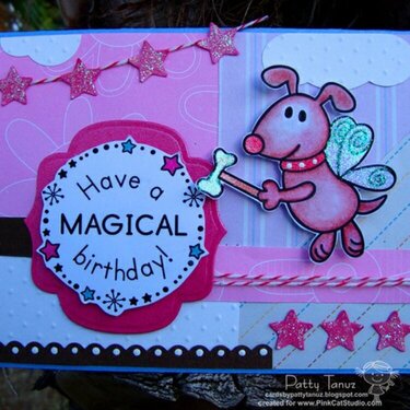 HAVE A MAGICAL BIRTHDAY DT PINK CAT STUDIO