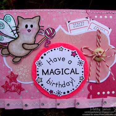 HAVE A MAGICAL BIRTHDAY 2 DT PINK CAT STUDIO