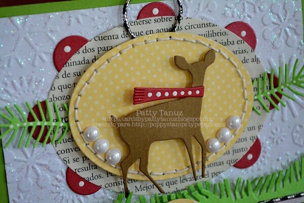 LET IT SNOW CARD... POPPY STAMPS...