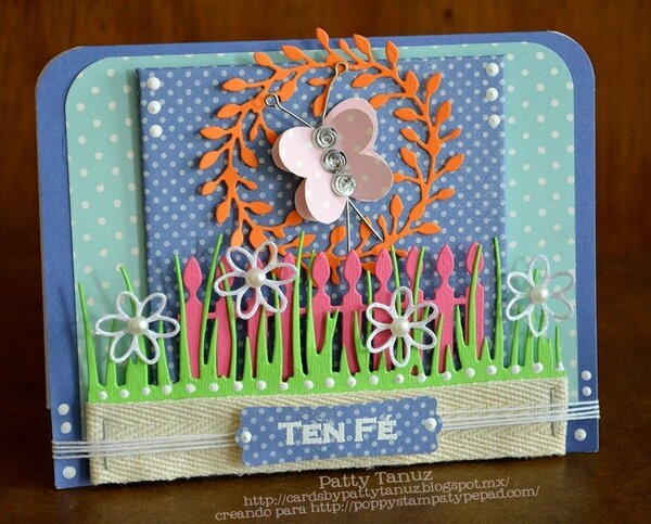 TEN FÉ... DT POPPY STAMPS (DIECUTS AND STAMPS)