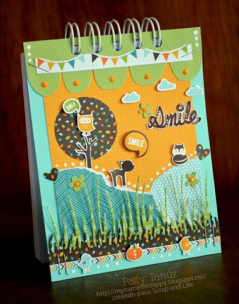 SMILE NOTEBOOK, INTO THE WOODS, LAWN FAWN