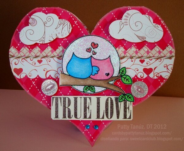 TRUE LOVE     DT STAMPING PAPER