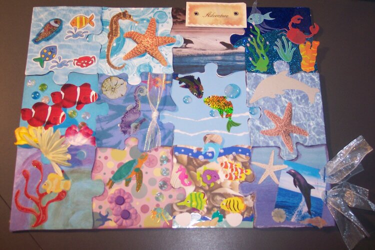 My underwater puzzle pieces