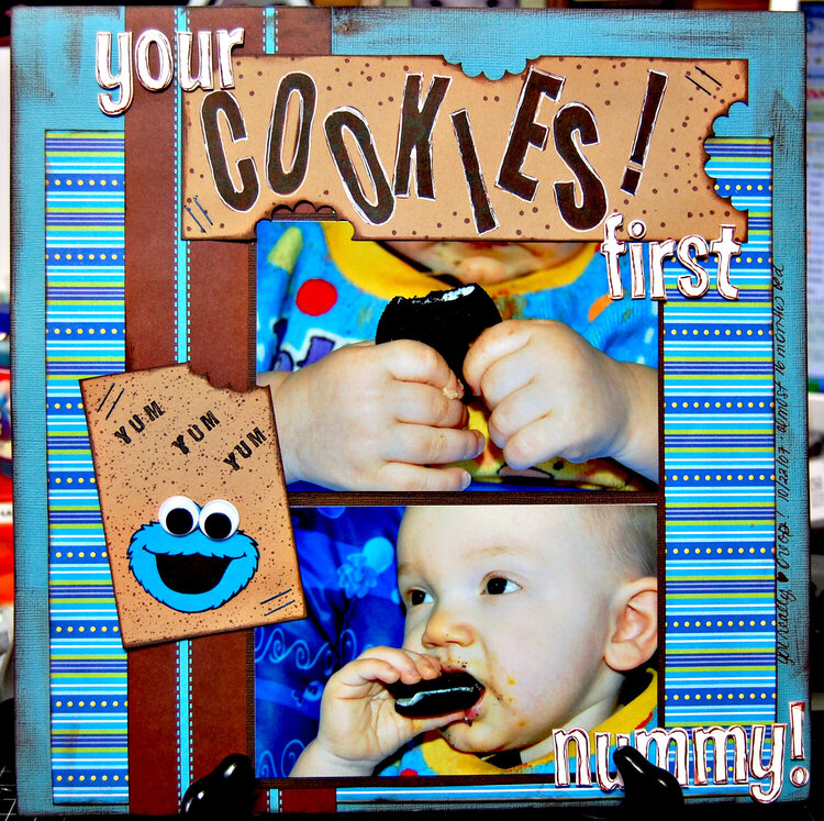 Your First Cookies (used items from a swap) 2008