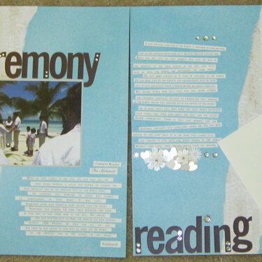 Ceremony Reading, 2 Page