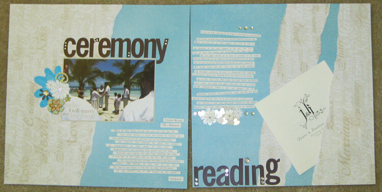 Ceremony Reading, 2 Page