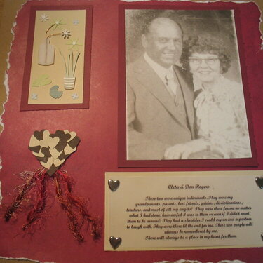 In rememberance of my Grandparents