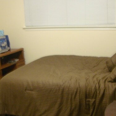 BEFORE: Guest Room to Craft Space with Futon!