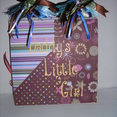 Daddy&#039;s Little Girl Mini Book - Front Cover