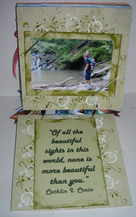 Daddy&#039;s Little Girl Mini Book Pages 13 &amp; 14