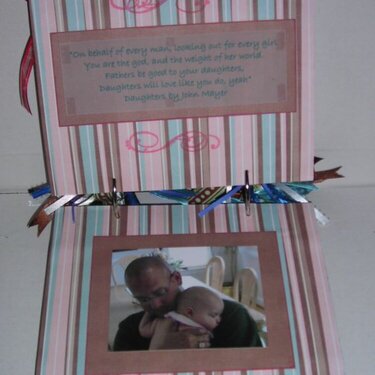 Daddy&#039;s Little Girl Mini Book Pages 5 &amp; 6