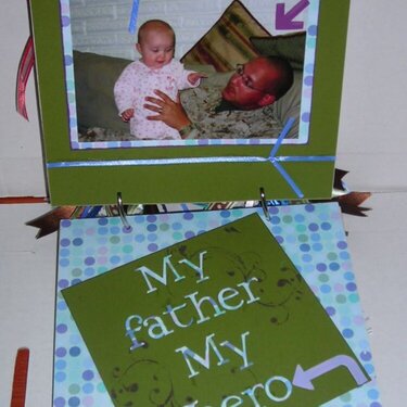 Daddy&#039;s Little Girl Mini Book Pages 7 &amp; 8