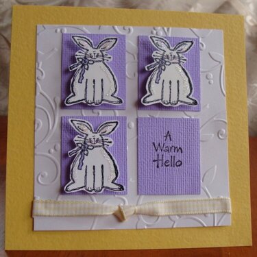 Bunny card~CG2010~