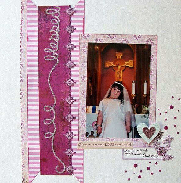 First Communion~In the Mood to Scrap